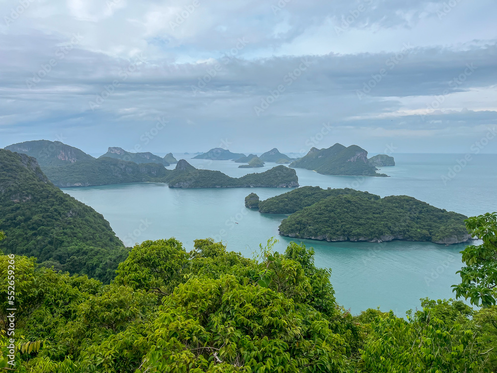 Islas de Mu Ko Ang Thong en Tailandia