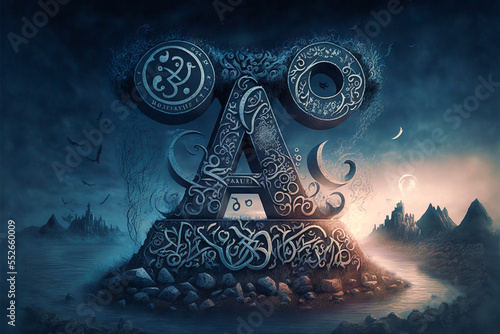 Sigils and Magic Landscape Art