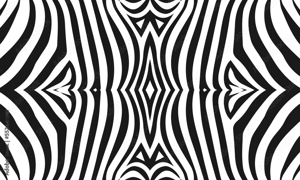 Zebra animal vector seamless pattern Zebra animal vector seamless pattern