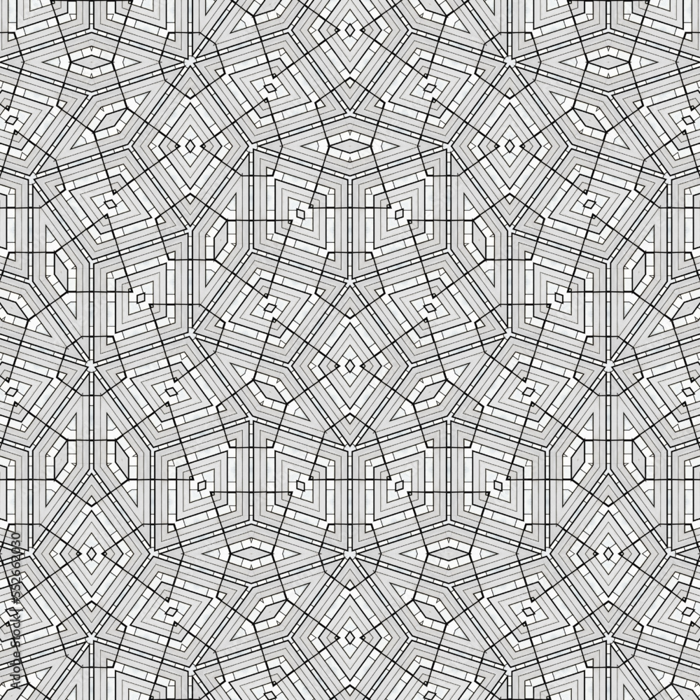 Geometric Seamless Art Black Gray Paralleogram Shape Texture Background Wallpaper Fahion Fabric Garment Textile Tile Interior Graphic Design Wrapping Paper Print Decorative Element Laminate Pattern