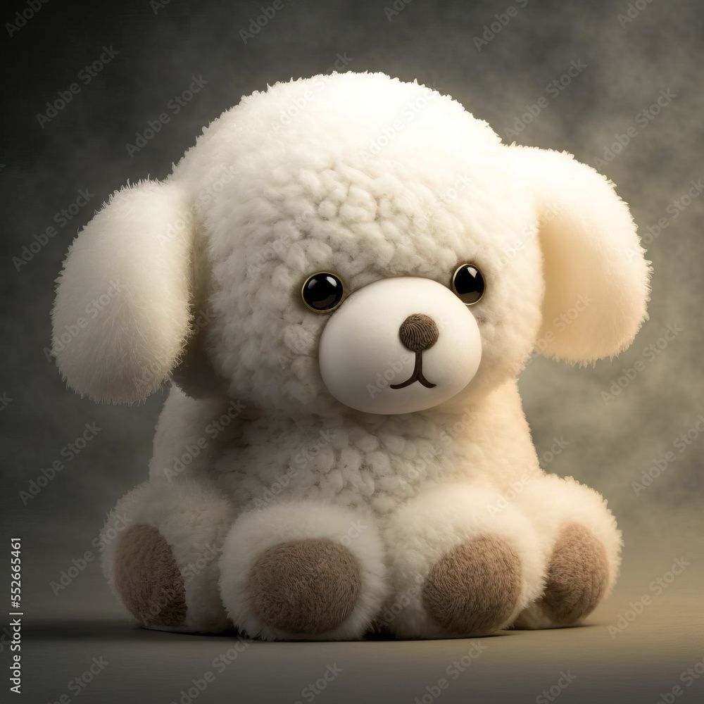 Generative AI. Plush Stuffy No.24 Generative AI. Plush Stuffy No.24