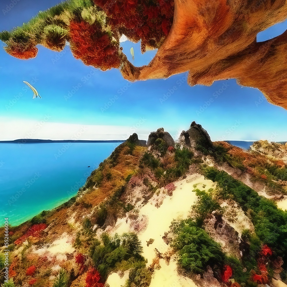 Breath Taking View That Inspires Wanderlust k Realistic Highly Detailed