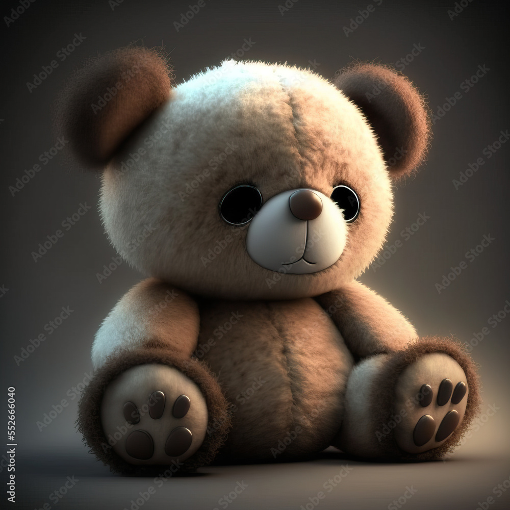 Generative AI. Plush Stuffy No.02 Generative AI. Plush Stuffy No.02