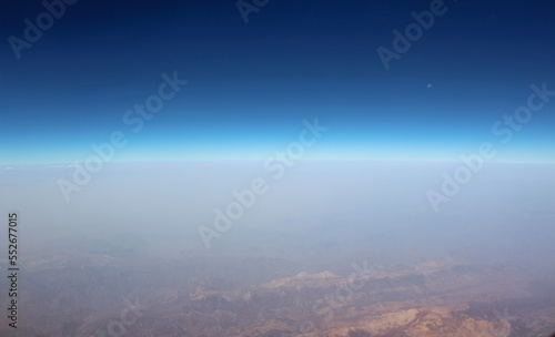 earth from a plane