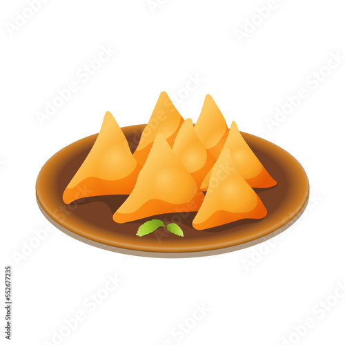 Indian cuisine dishes, Asian food, samosa