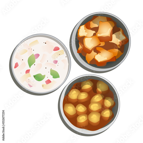 Indian cuisine dishes, Asian food,