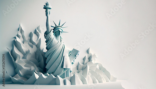 Statue of liberty background