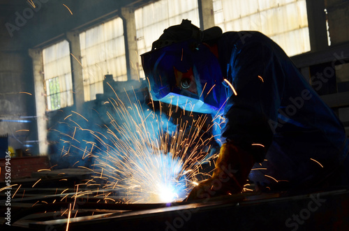 welders working