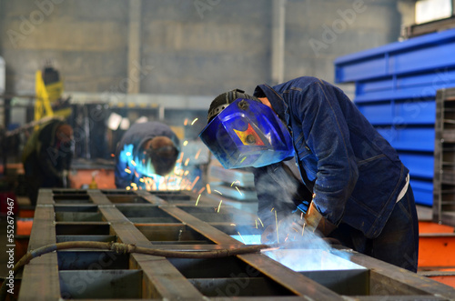 welders working