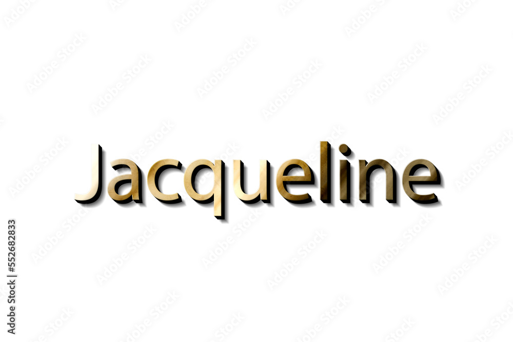 JACQUELINE NAME 3D JACQUELINE NAME 3D