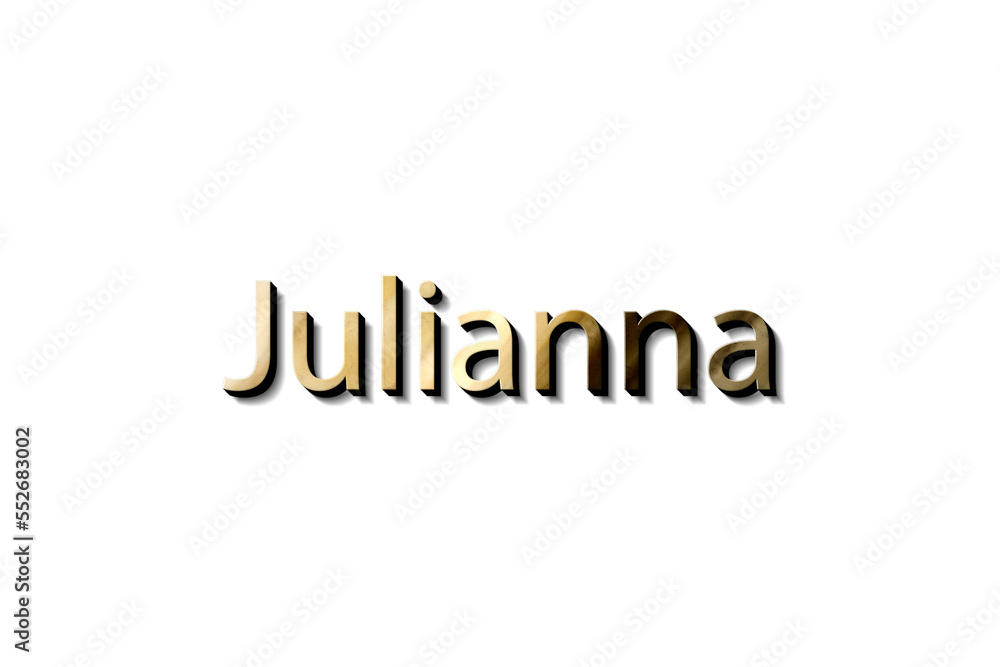 JULIANNA NAME 3D JULIANNA NAME 3D