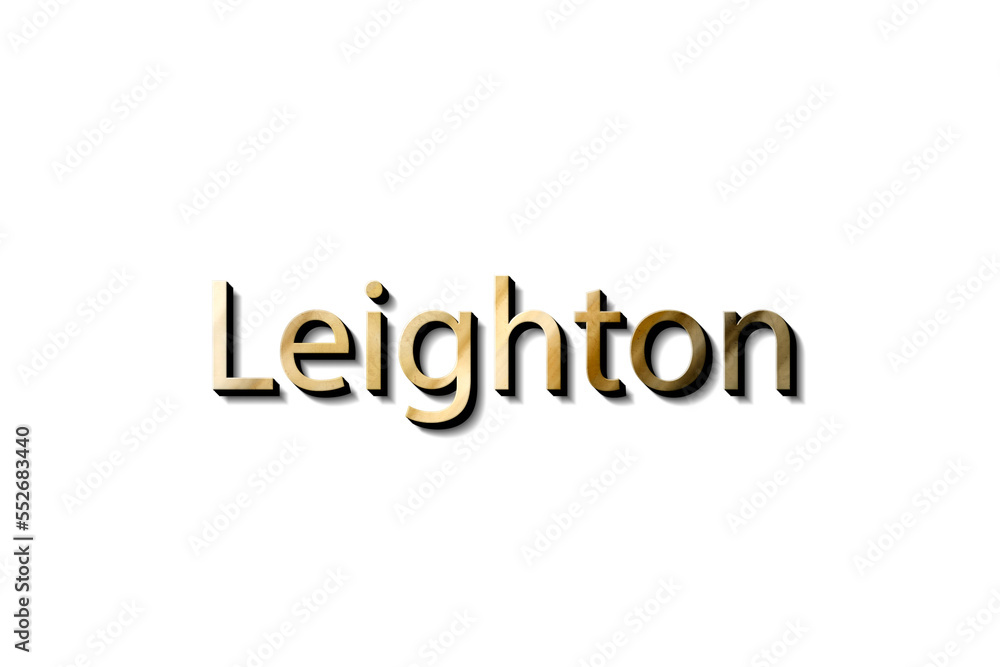 LEIGHTON NAME 3D LEIGHTON NAME 3D