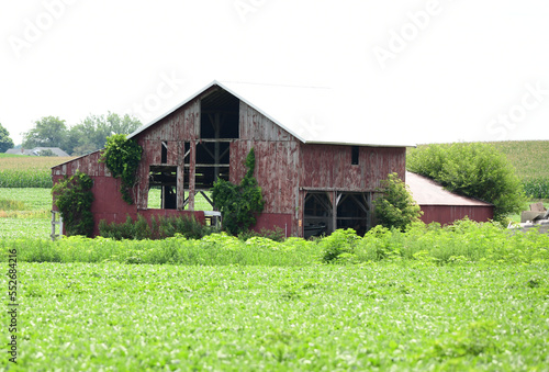 Old Wisconsin Wooden Barn