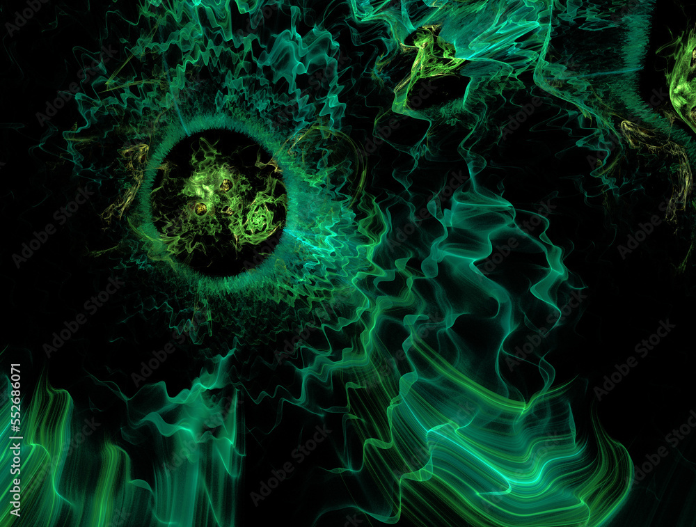 Obraz premium Imaginatory fractal abstract background Image