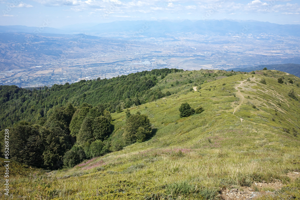 Obraz premium Summer landscape of Belasitsa Mountain, Bulgaria