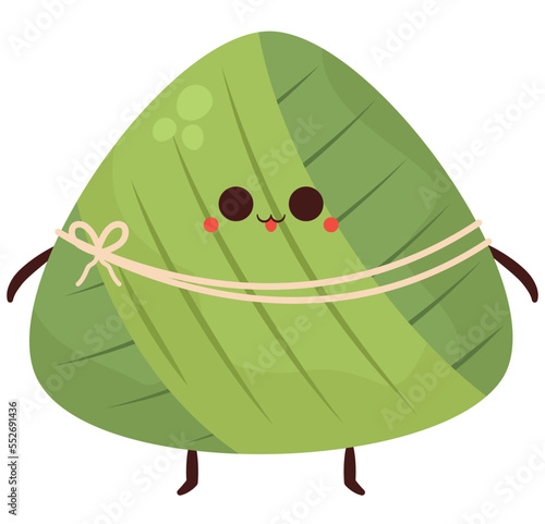 green zongzi design