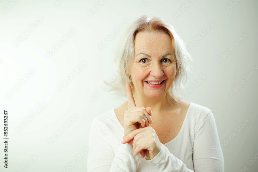 invitation advertisement Party place for you adult woman is dancing She is smiling raised Many positive emotions win invitation advertisement Party place for you adult woman is dancing She is smiling raised Many positive emotions win