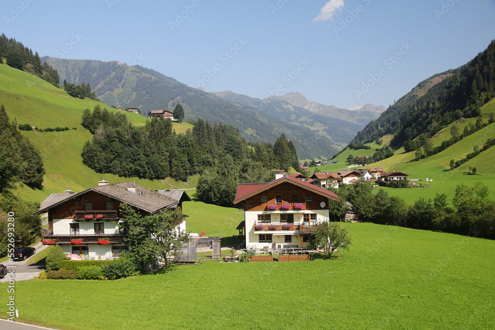 Grossarl valley in the Austrian Alps, Austria	