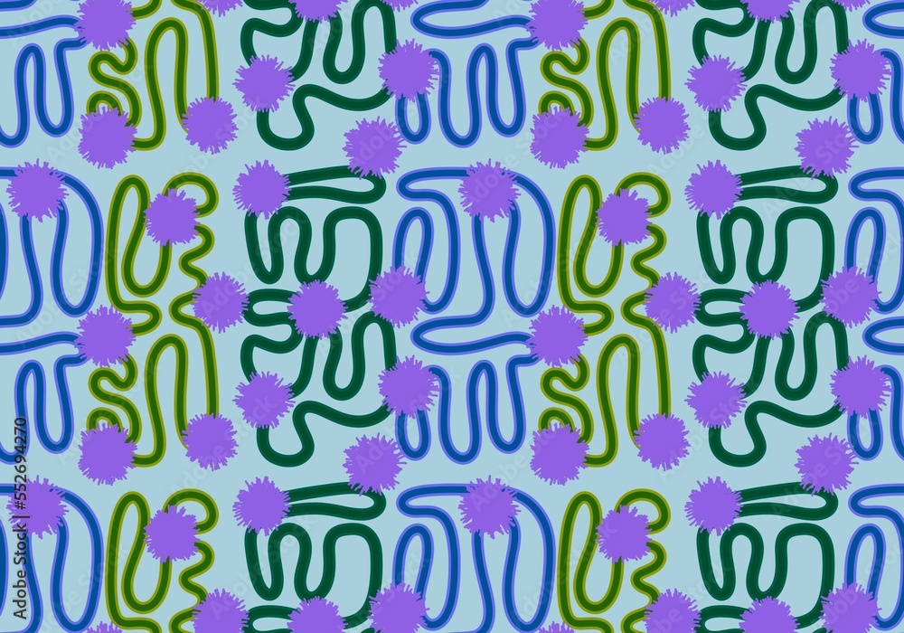 Cartoon ribbons seamless fluffy objects and stickers pattern for wrapping paper and fabrics fabrics linens Cartoon ribbons seamless fluffy objects and stickers pattern for wrapping paper and fabrics fabrics linens