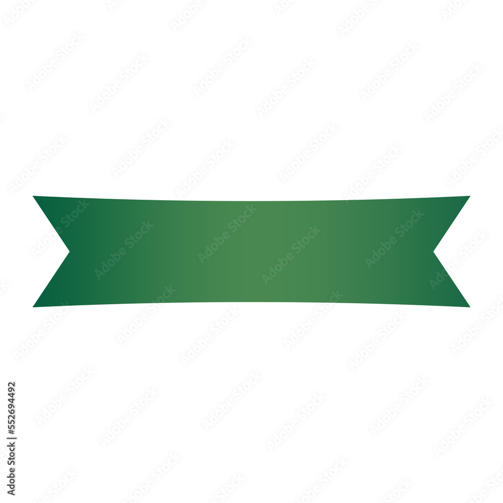 green banner bar and flag green banner bar and flag