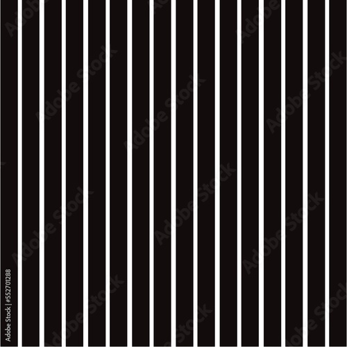 Geometric pattern seamless pinstripe black white 3d illustration pattern can be used in decor design fashion clothes