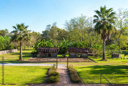 Scenic historic Laura Plantation in Louisiana