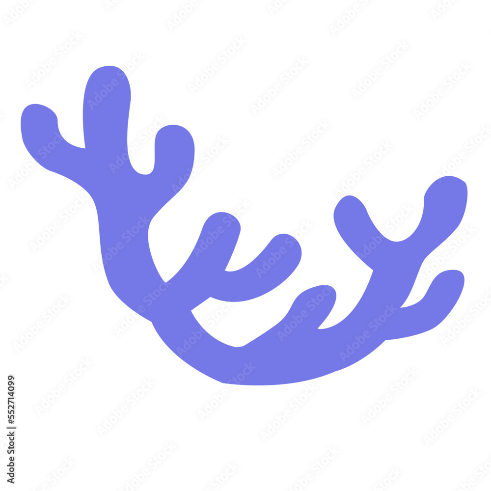 cute sea animal illustration with gradient color cute sea animal illustration with gradient color