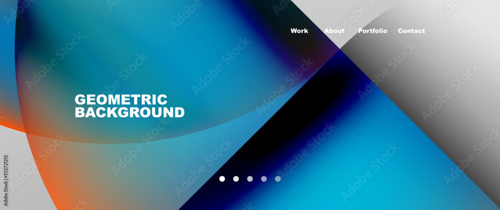 Circles and round elements abstract background design for wallpaper ...