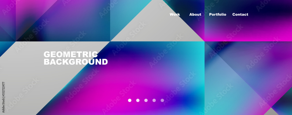 Trendy minimal geometric composition abstract background. Triangle fluid bright colors backdrop. Vector Illustration For Wallpaper, Banner, Background, Card, Book Illustration, landing page Trendy minimal geometric composition abstract background. Triangle fluid bright colors backdrop. Vector Illustration For Wallpaper, Banner, Background, Card, Book Illustration, landing page