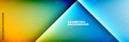 Shadow lines on gradient geometric abstract background. Vector Illustration For Wallpaper, Banner, Background, Card, Book Illustration, landing page