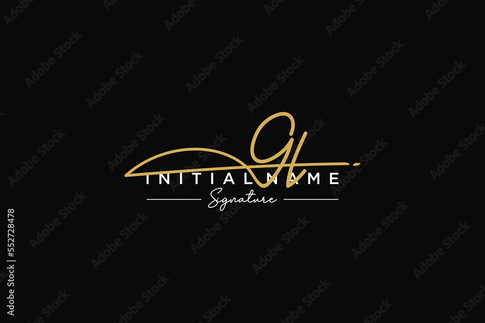 Initial GL signature logo template vector. Hand drawn Calligraphy lettering Vector illustration.
Initial GL signature logo template vector. Hand drawn Calligraphy lettering Vector illustration.