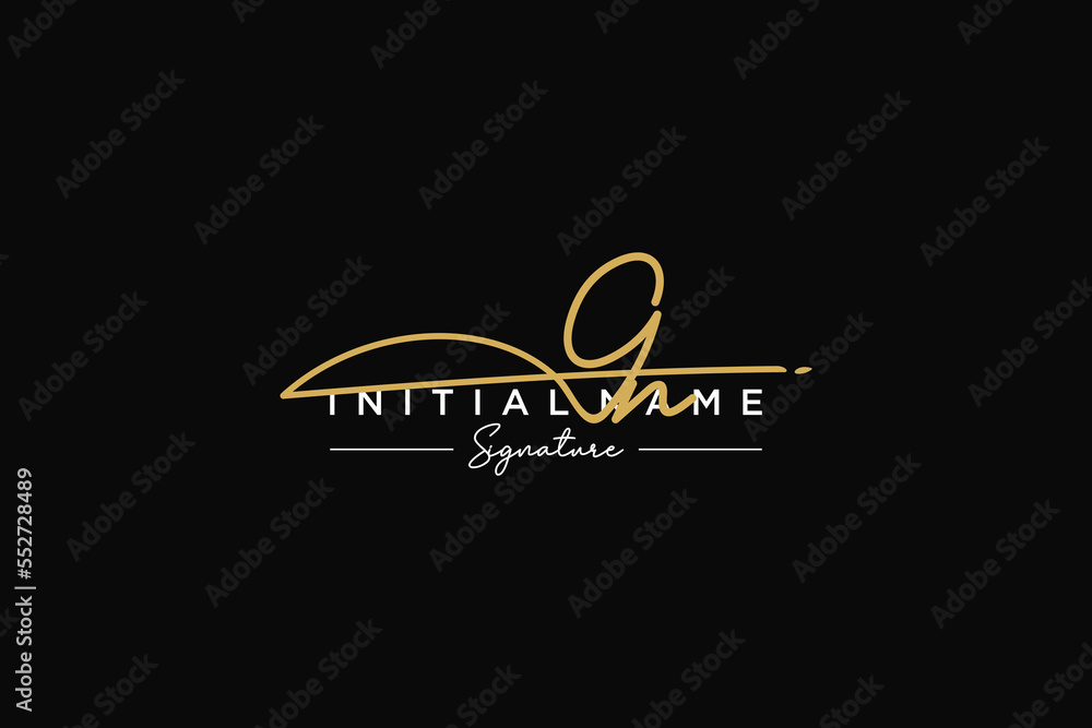 Initial GN signature logo template vector. Hand drawn Calligraphy lettering Vector illustration.
Initial GN signature logo template vector. Hand drawn Calligraphy lettering Vector illustration.