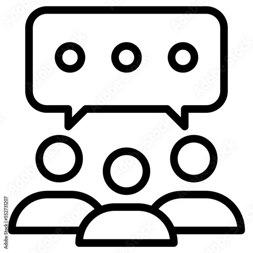 discussion icon