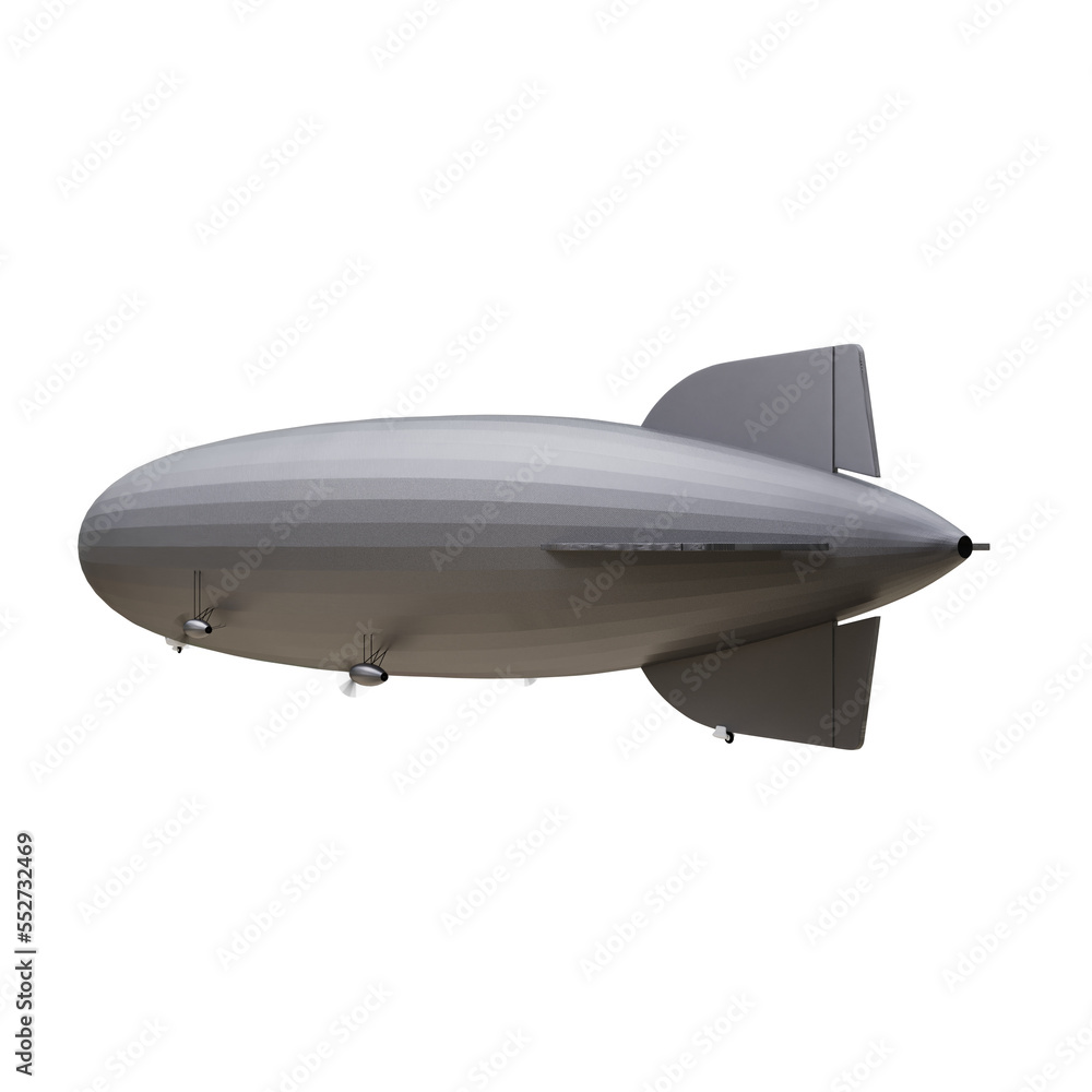 Obraz premium Zeppelin isolated