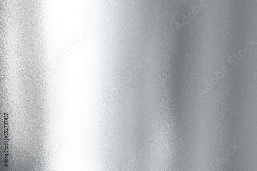 Obraz na płótnie Brushed silver metal texture. Polished metal texture background with light reflection. abstract texture background w salonie