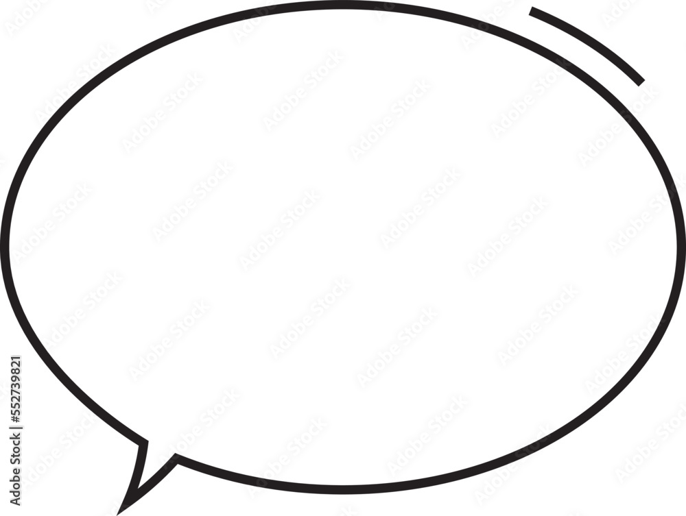 Chat speech bubble icon design vector. Chat speech bubble icon design vector.
