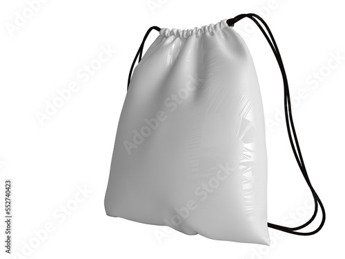  white plain bag