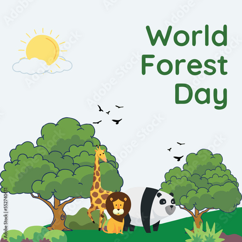 animals in the forest