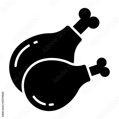 Perfectly design of drumsticks vector icon