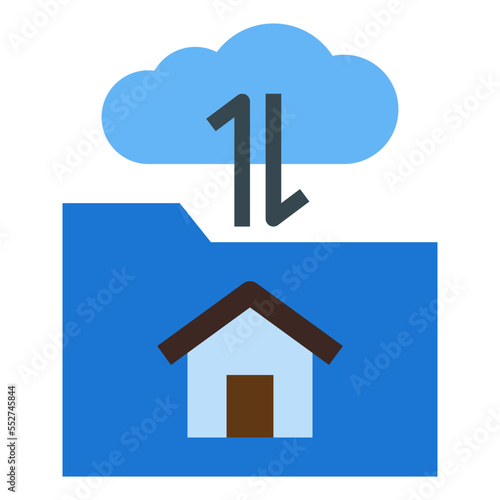 file upload flat icon