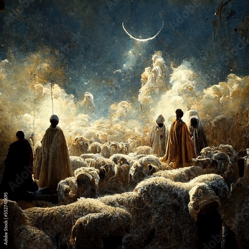 nativity scene with jesus