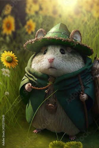 Illustration of Hamster Medieval, of Kings and Queen