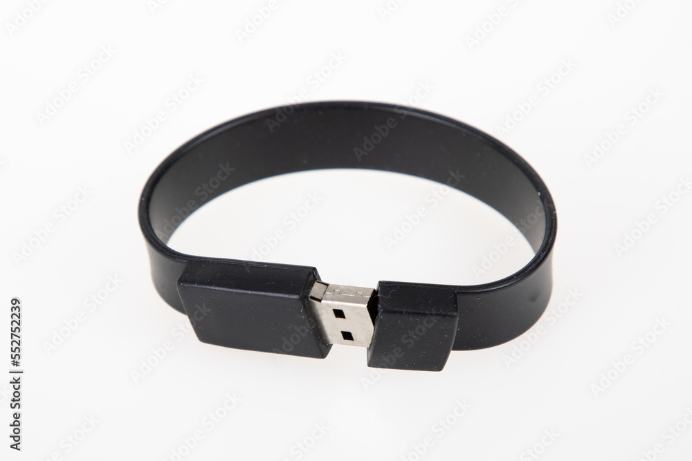 USB Flash Drive bangle Promotional USB key black bracelet USB Flash Drive bangle Promotional USB key black bracelet