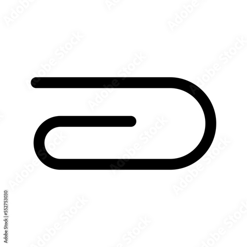 Clip Icon Vector Symbol Design Illustration
