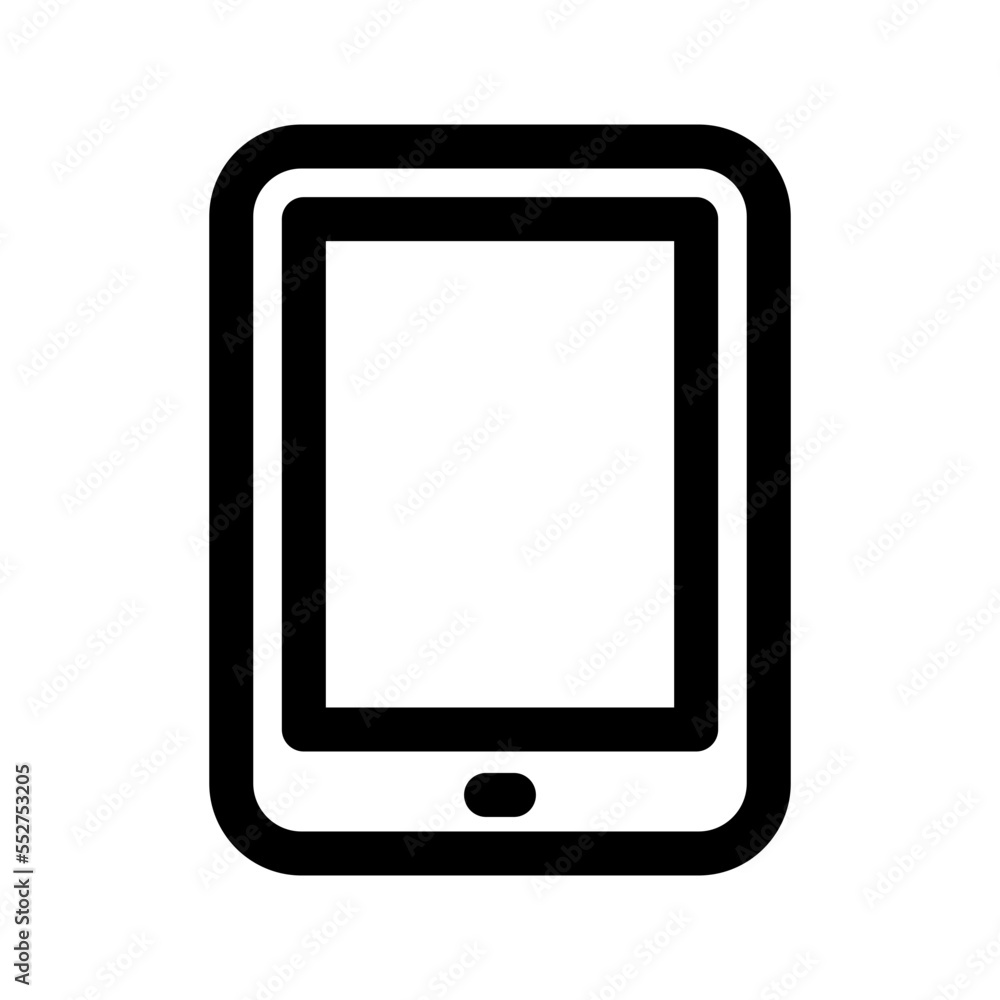 Tablet Icon Vector Symbol Design Illustration Tablet Icon Vector Symbol Design Illustration