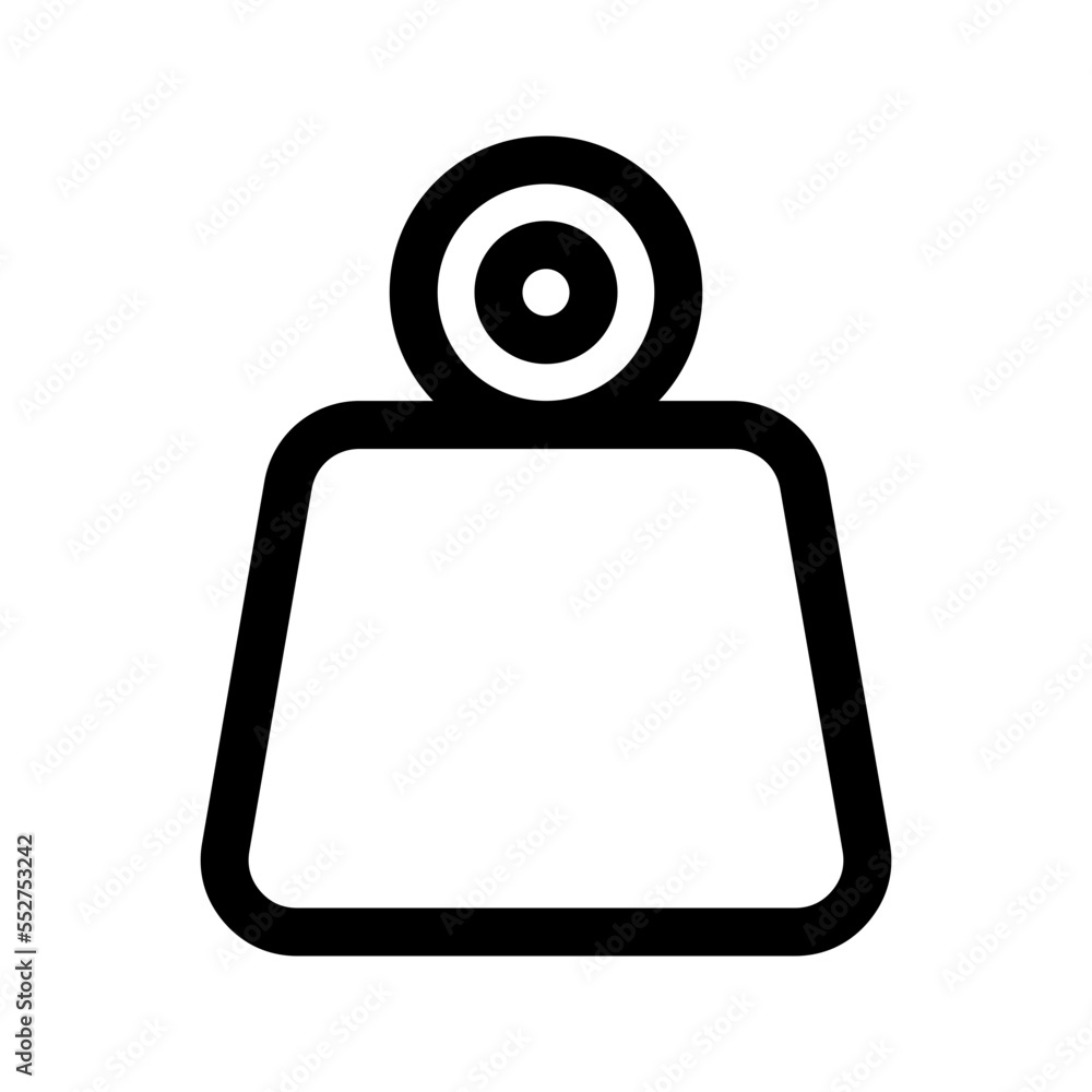 Weight Icon Vector Symbol Design Illustration Weight Icon Vector Symbol Design Illustration