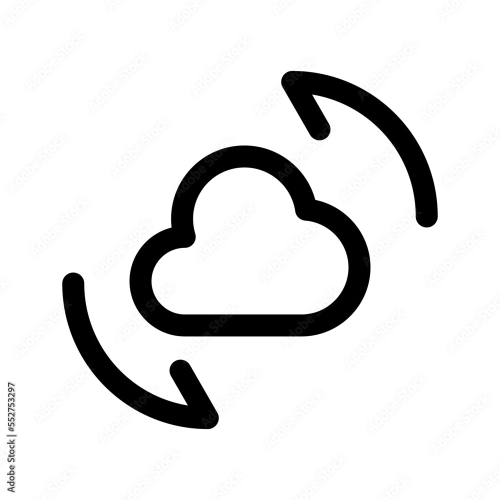 Cloud Icon Vector Symbol Design Illustration Cloud Icon Vector Symbol Design Illustration