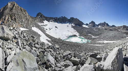 North Palisade Glacier Panorama photo