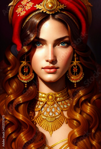 Christmas Princess - Generative AI