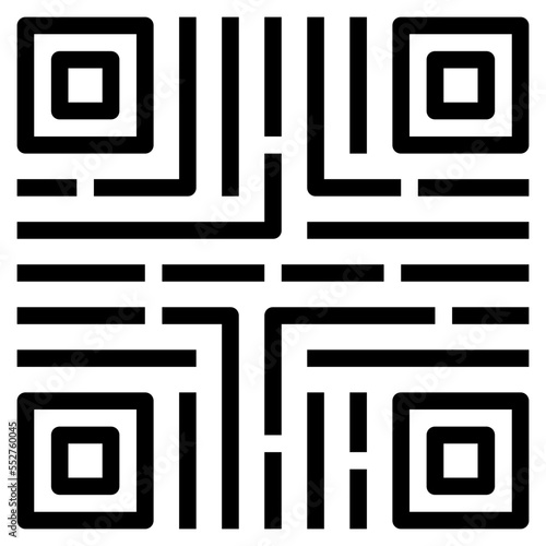 qr outline icon